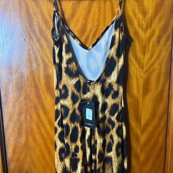 Cheetah Ruffle Jumpsuit - Picture 5 of 6